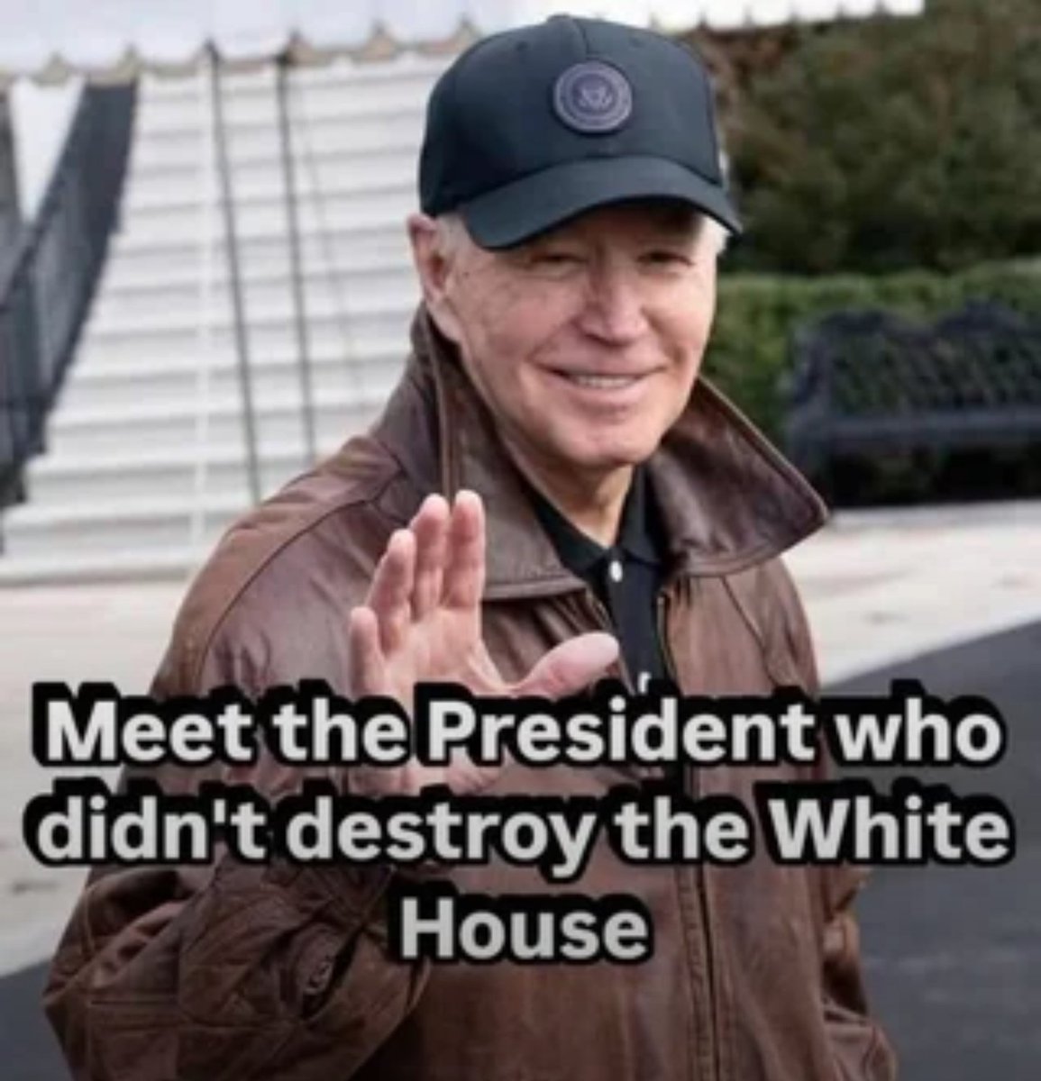 I prefer Presidents who don't have 34 felony convictions and who did not destroy the White House.