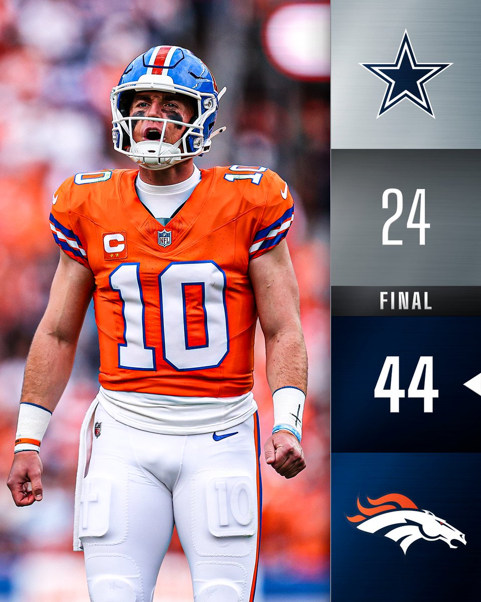 FINAL: The <a href="/Broncos/">Denver Broncos</a> drop 44 points at home to secure the win!