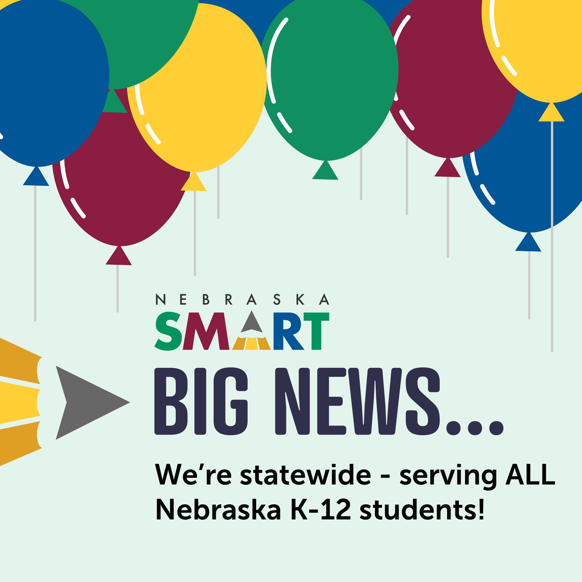 Big news! Nebraska SMART is now statewide — giving every K–12 student in Nebraska access to free virtual tutoring from trained college tutors. Learn more:

Learn more and schedule a free session ➡️ bit.ly/42ViRCG