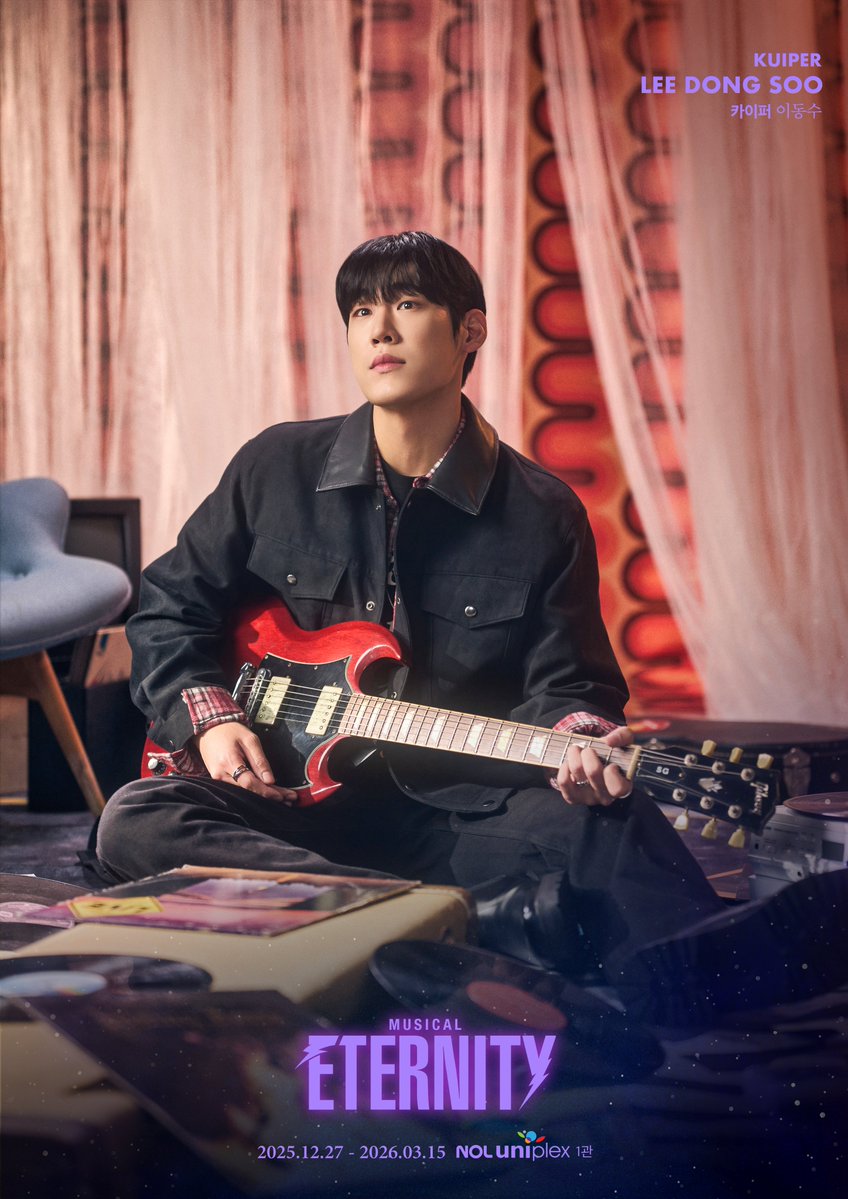 [#이터니티]

𝐊𝐔𝐈𝐏𝐄𝐑 #이동수

“너처럼 날 기억할게
네 음악이 그랬듯이”

-
𝗠𝗨𝗦𝗜𝗖𝗔𝗟 : 𝗘𝗧𝗘𝗥𝗡𝗜𝗧𝗬 🪐

2025.12.27 - 2026.03.15
NOL 유니플렉스 1관