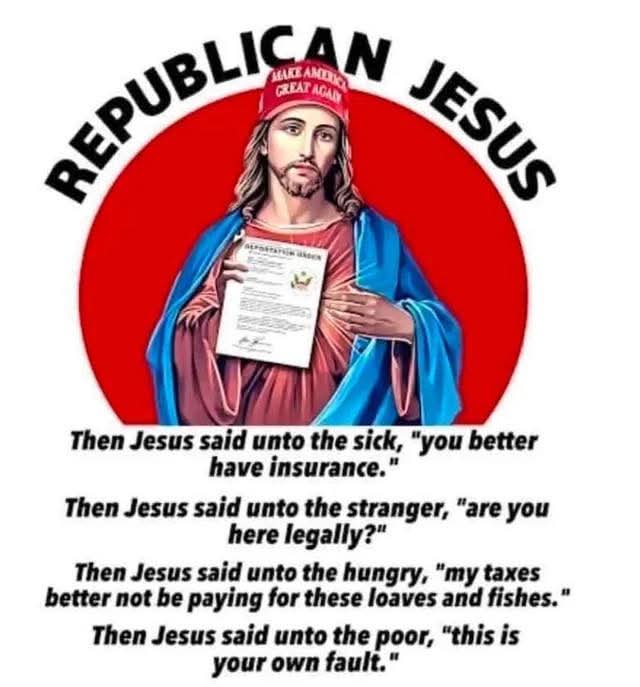 <a href="/RpsAgainstTrump/">Republicans against Trump</a> Republicans they are not Christian.