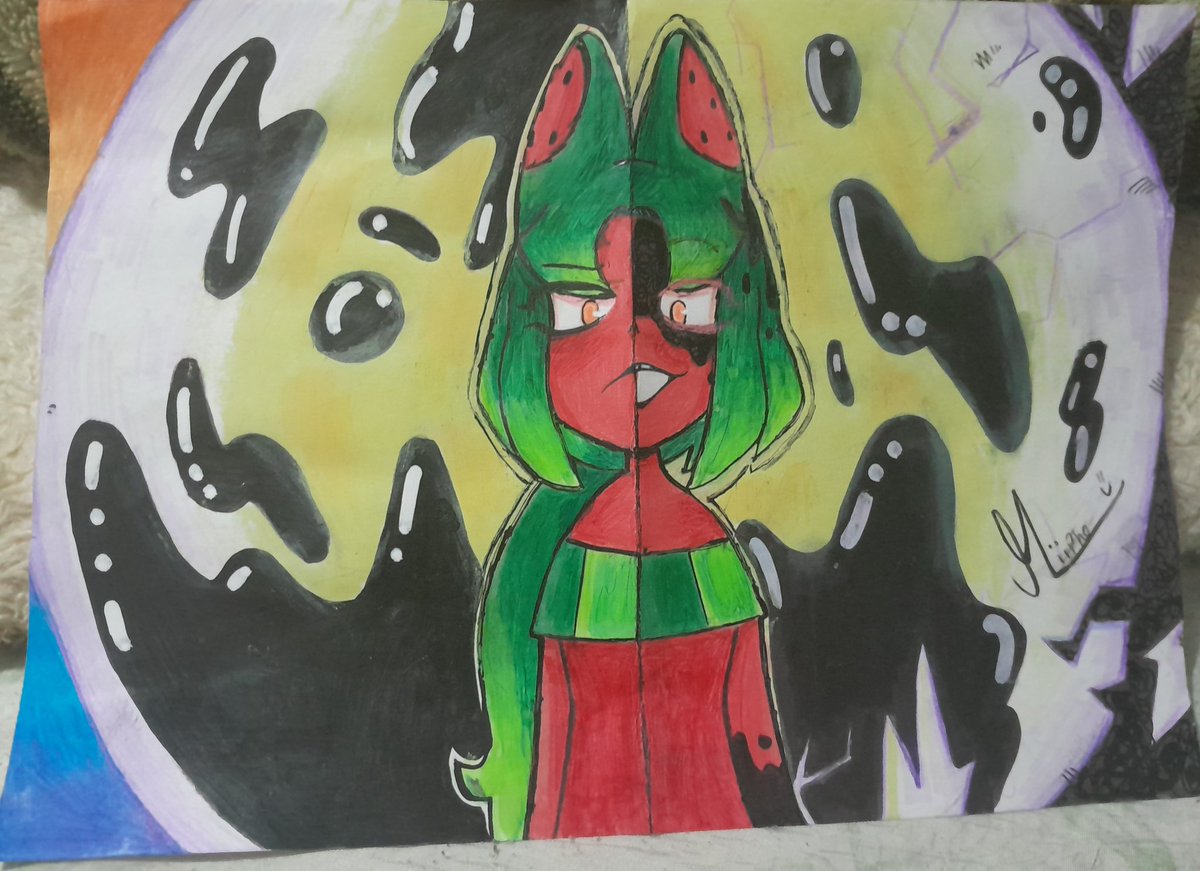 miiiipha's tweet image. Voluntária 🍉 👁 👁 
(3 desenhos ai pro cêis)
#mundotorajo #algorithomus