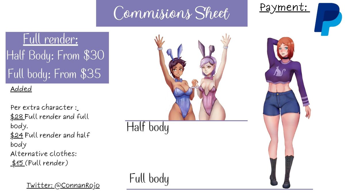 Connan Rojo ✴️ Commisions Open✴️ tweet media