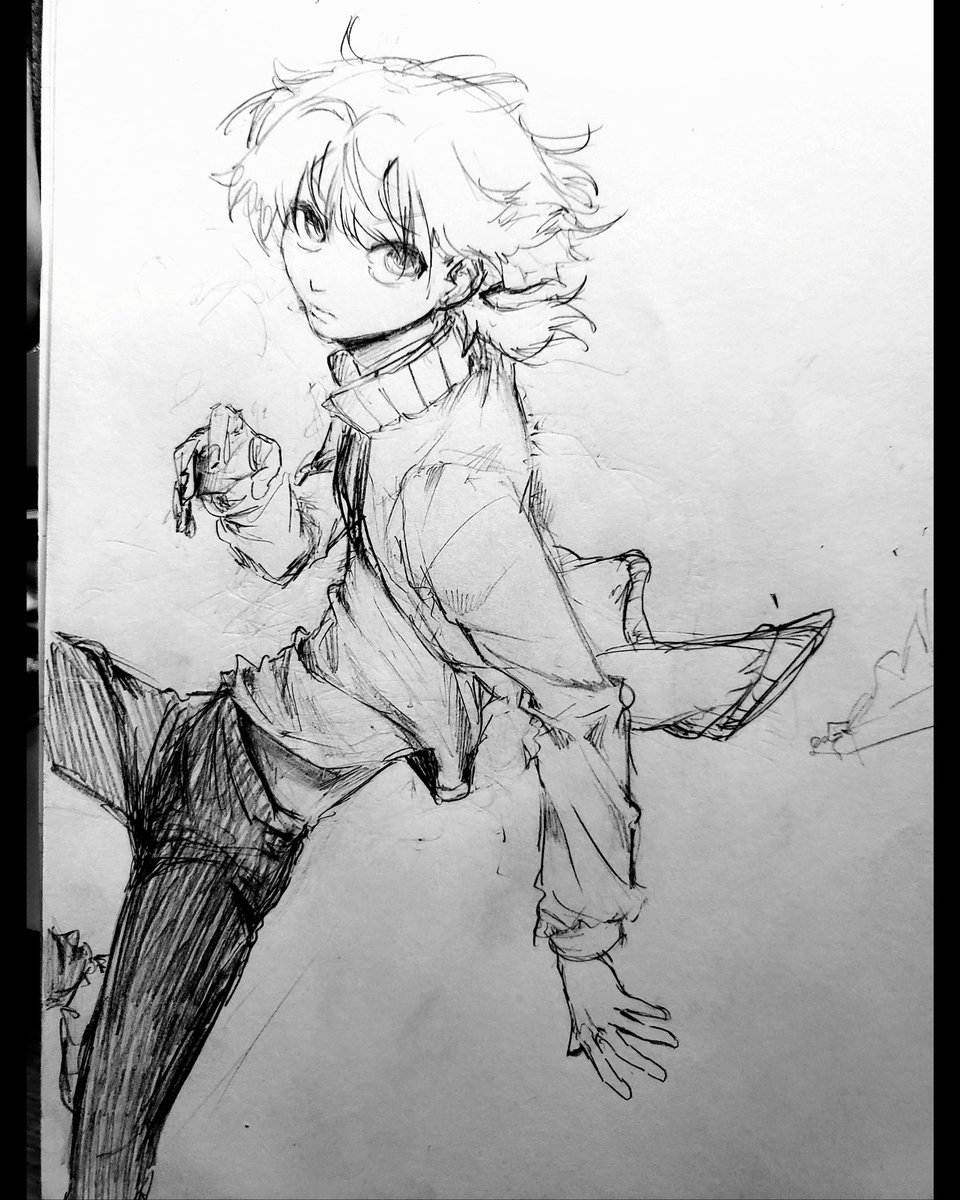 alitzia_'s tweet photo. Old sketch of Clover
Was a bit tired today, so please take this old sketch of Clover while I finish my other work. 

Please stay tuned for my manga "Approach"!

#art #illust #oc #artmoots #rkgk #らくがき #イラスト https://t.co/78UKi4Pu3I