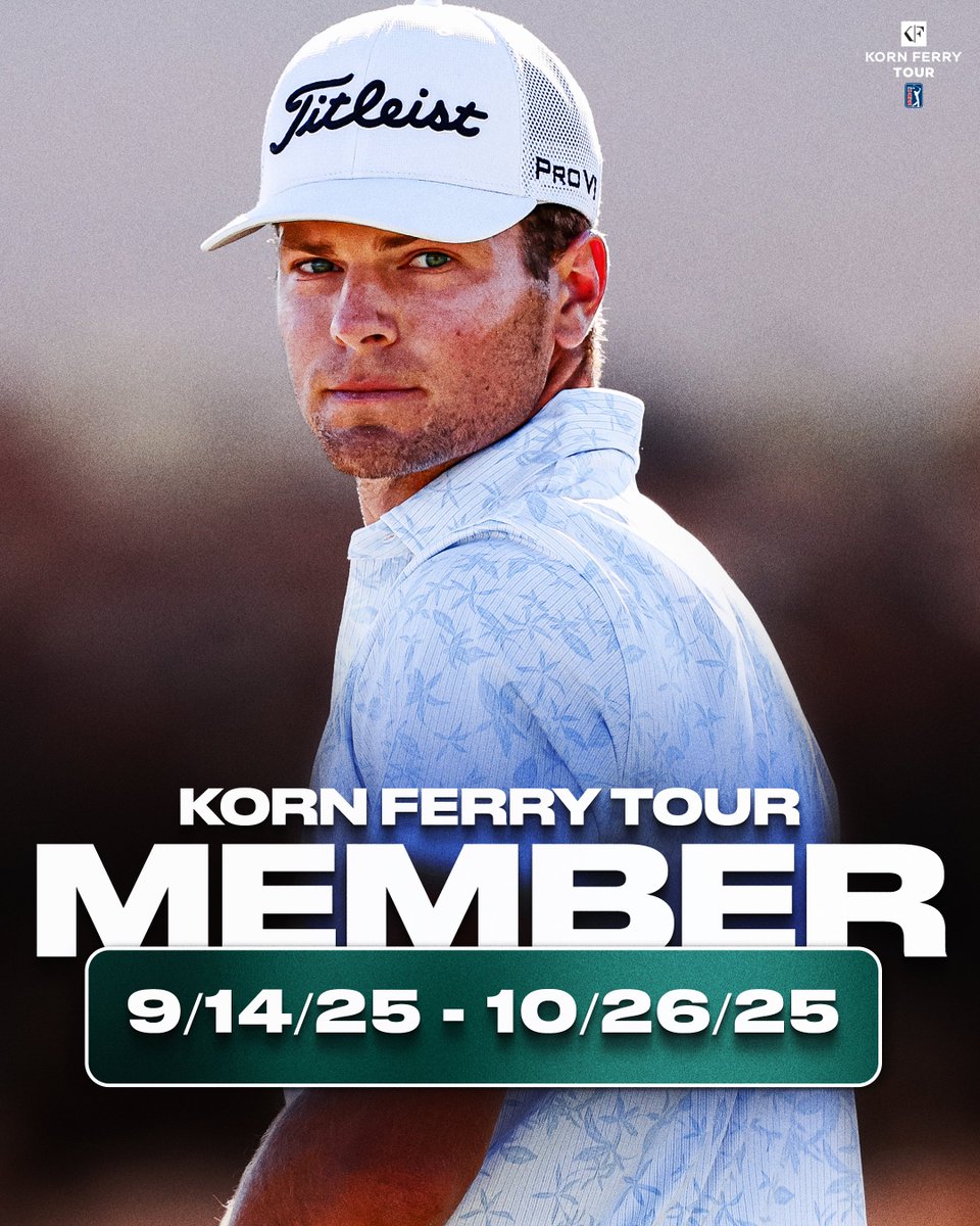 KornFerryTour's tweet image. Well, it was nice while it lasted, Michael Brennan!

Congratulations on winning @BOUChampionship and earning your @PGATOUR card! #TOURBound