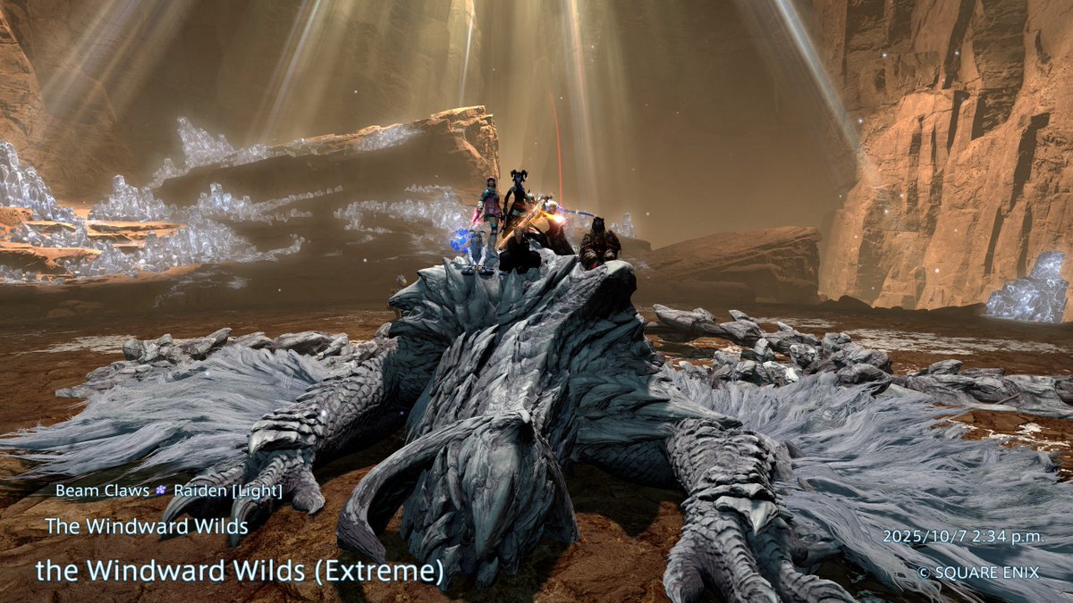 BeamClaws11's tweet photo. @FF_XIV_EN #FFXIVSweepstakes #FFXIVxMHWilds https://t.co/qwFFOjHCM7