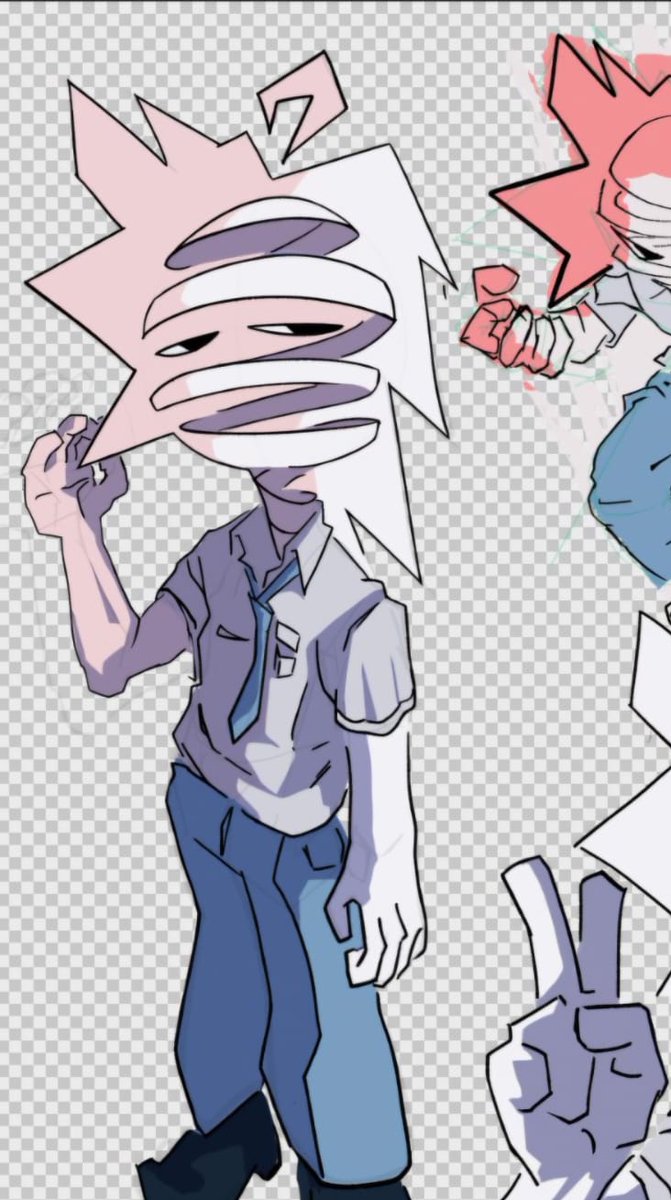 Even if a lot of things aren't even prepared yet. I wantedddd badly to draw the guy in digital to get a feel for it first

#oc