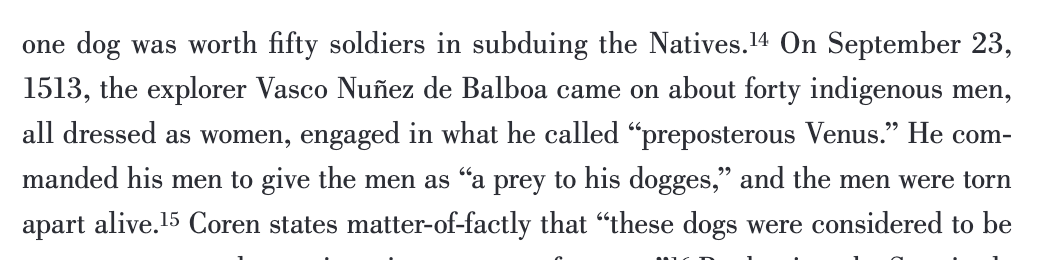 Reading about colonial genocide in the Americas of third-gender people -- and people say the West is inherently the guardian of queer liberation