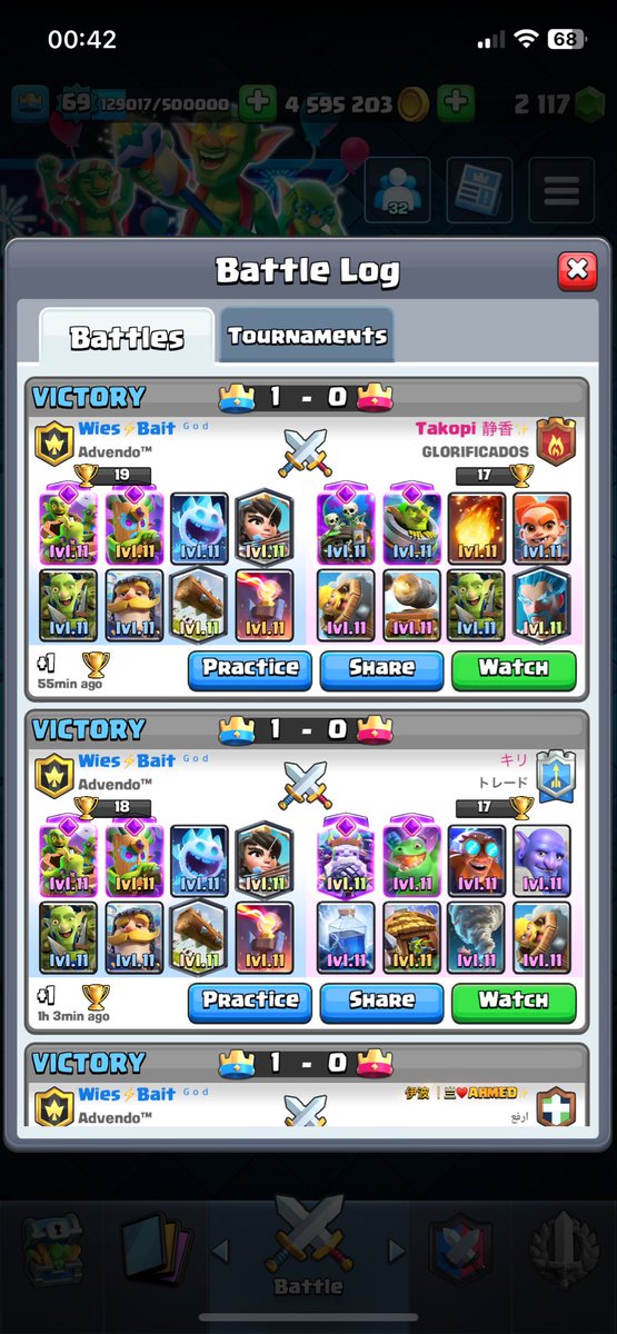 wiescr7's tweet photo. 20 wins again with logbait 🤩 https://t.co/SVxx0tg40h