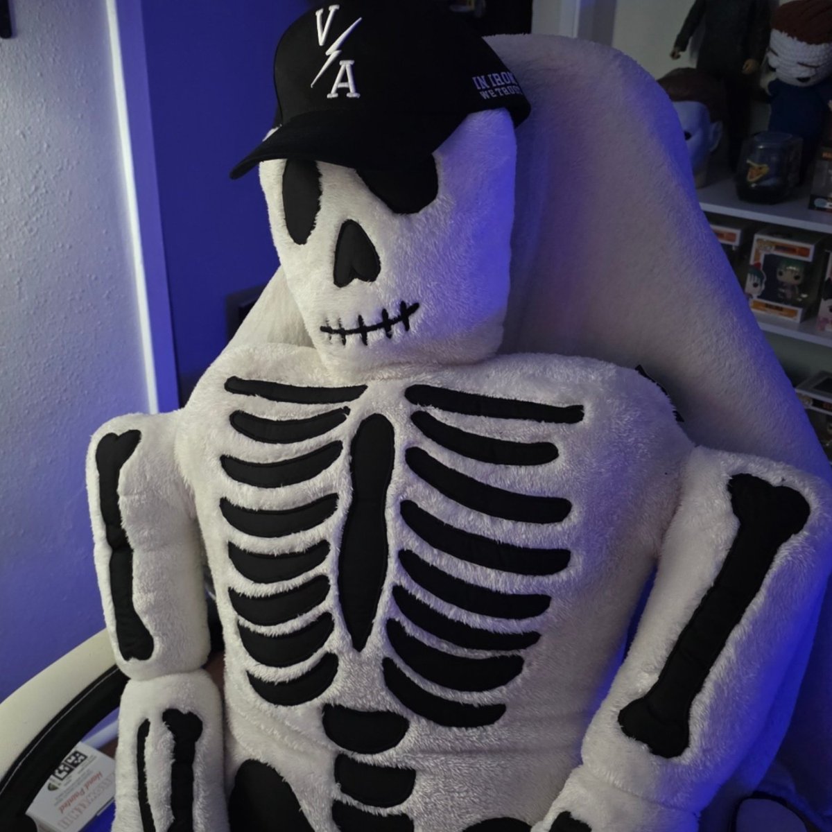 When I'm away from chat, he takes over.