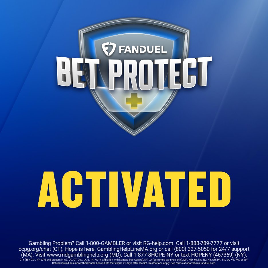 Anthony Edwards was injured in the 1st quarter of IND vs MIN and has been ruled out. Any related player props, parlays, or SGPs are covered by Bet Protect, and bonus bets will be issued within 24 hours.

For more details visit fanduel.com/betprotect