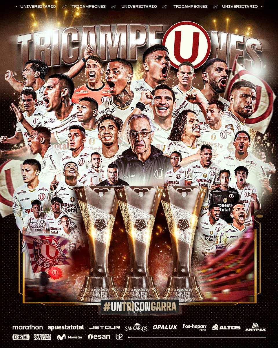 ManⓊel Sierra N 🇵🇪 29🌟 TRICAMPEONESSSSS 🫶💛 tweet media