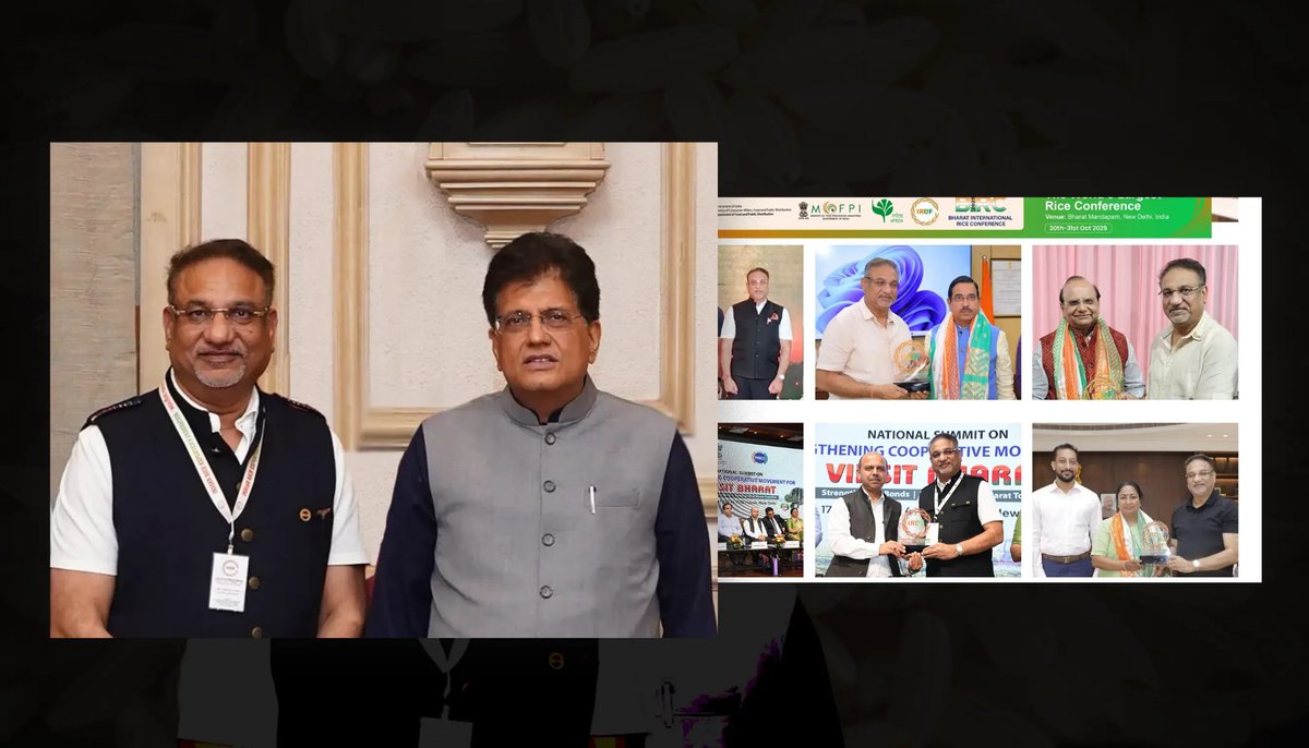 nit_set's tweet image. 1. Modi govt handpicks a trader accused of 1,000 cr bank fraud, criminal conspiracy, forgery, export of illegal goods to promote rice exports. Puts him on a critical gov&apos;t fund.

The man has his company forced into insolvency. 

His son runs a Singapore company to ship rice.