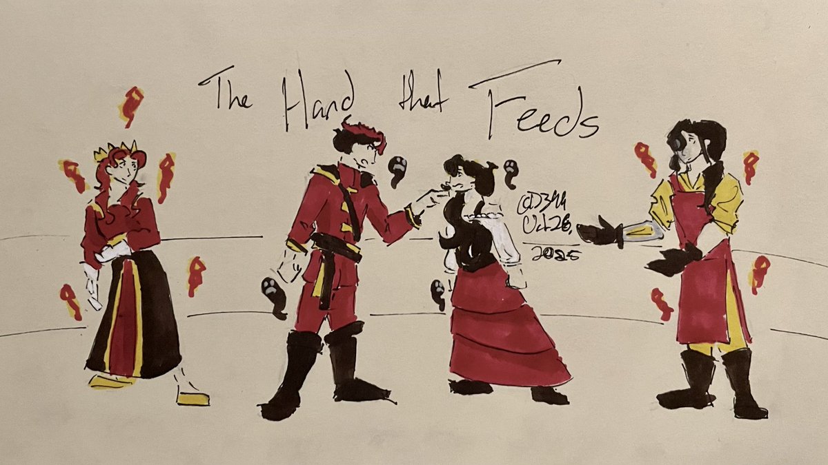 Prompt 13: "My papa taught me how to howl, how to bear my teeth and growl. He taught me that the hand that feeds deserves to be bitten when it beats."
#PrincessSMP 

<a href="/kateneedssleep/">Kate✨</a>