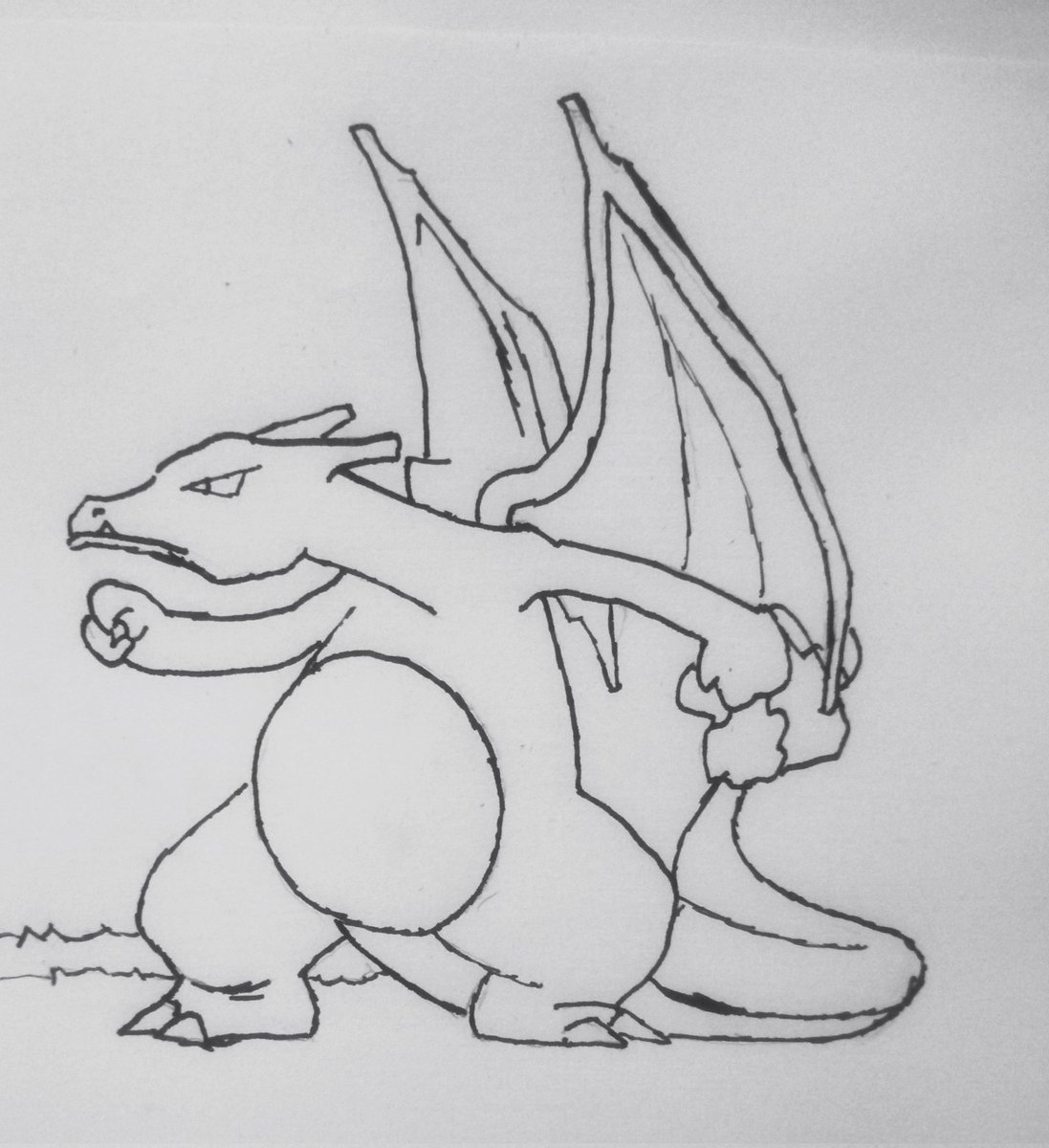 Outubrarte [15/18] -Charizard (desenho atrasado)

#outubrarte #Pokemon #Charizard