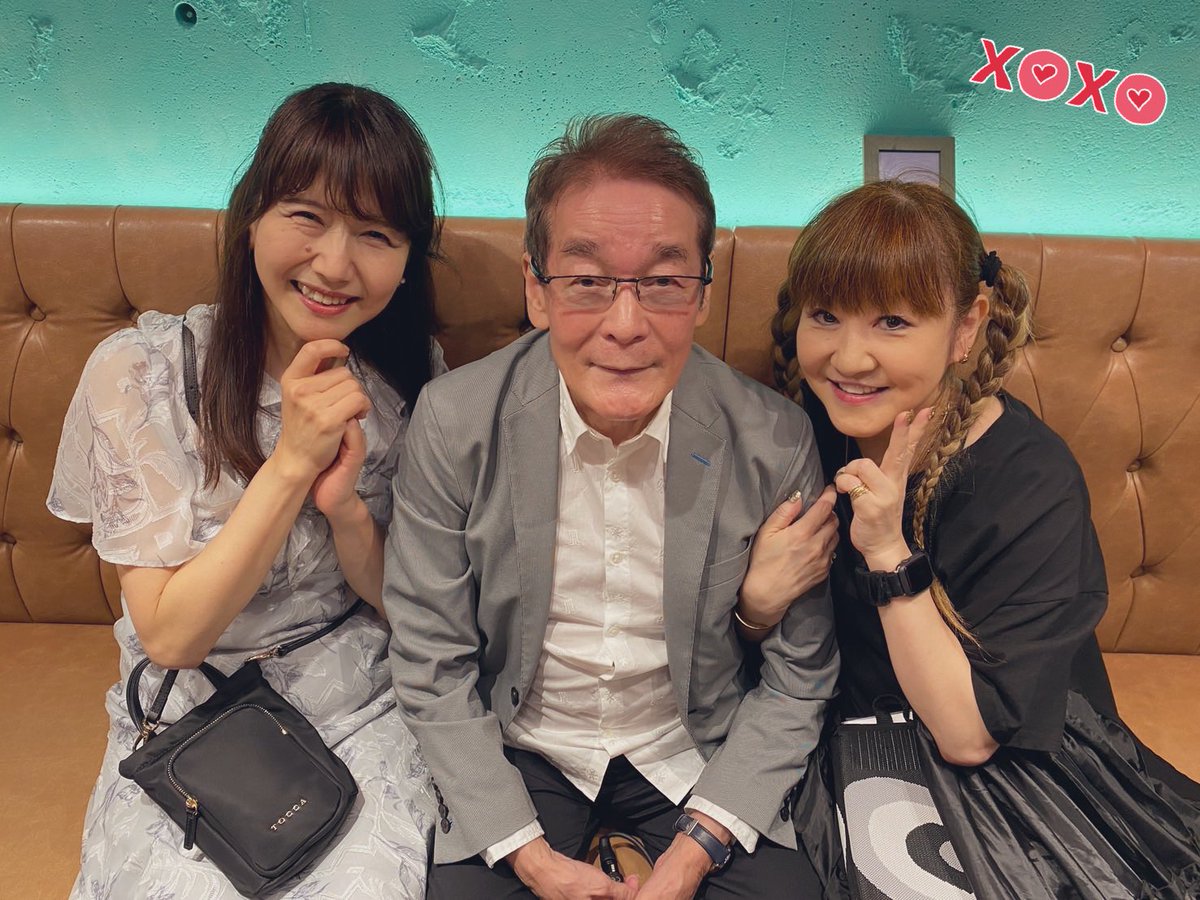 若本さんときっこちゃんと♥️
若本さん80歳傘寿だってよ？
びっくりめちゃ若いよね㊗️
ずっと素敵な若本さんでいてください♥️

#若本規夫
#井上喜久子
#傘寿
