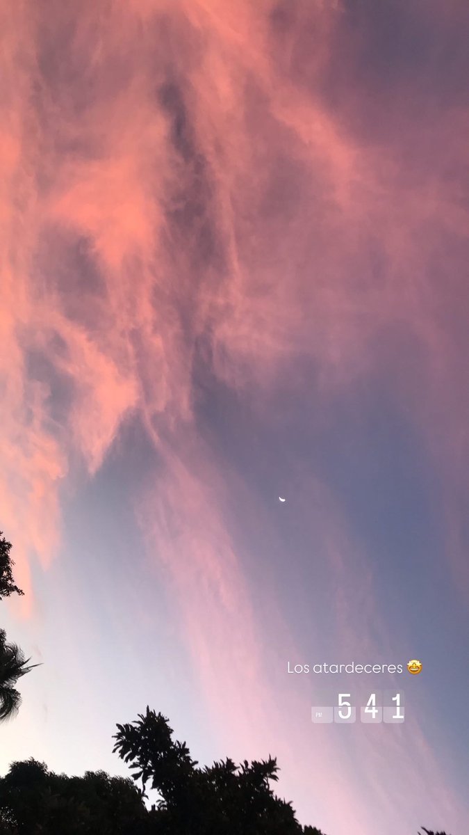 Estos atardeceres 🤩🌙