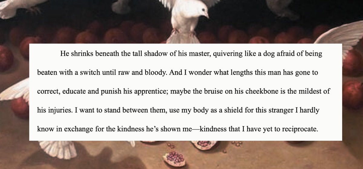 GemmaisQuerying's tweet image. (Okay okay, I can’t help myself.) 
Here’s a snippet from DOVEWIP Chapter 21 about the love interest.🕊️🕯️
#SnippetSunday #WritingCommunity