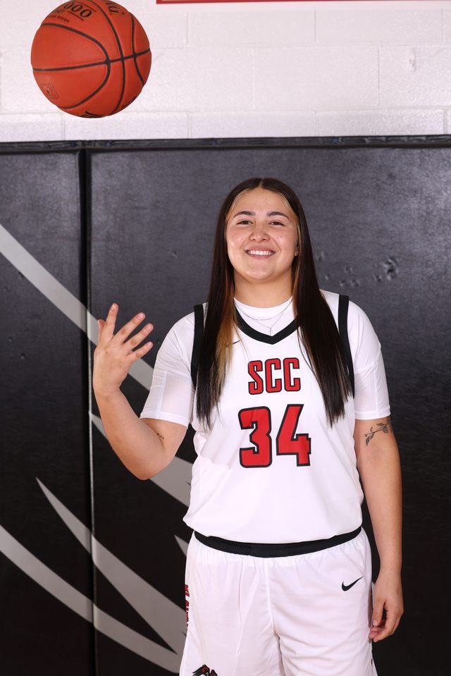 Congratulations to our Sophomore Foward Ariana Aguilar. She has received two Athletic scholarship offers so far. One from University of Southwest(NAIA), and Mission University(NAIA). Ari will be big for us this year!!