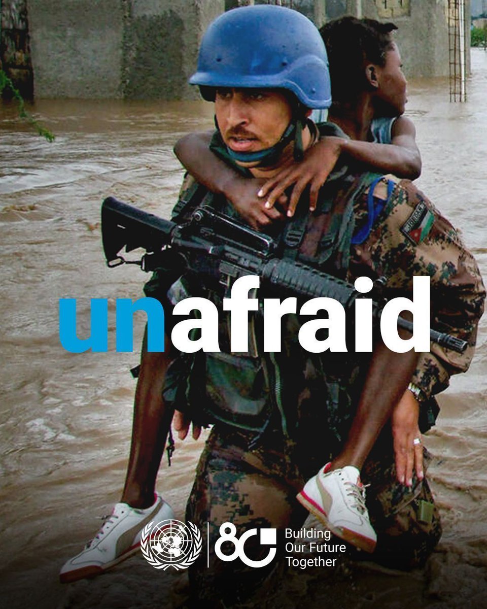 .@UNPeacekeepers play a key role in helping states navigate the difficult path from war to peace.

They protect the vulnerable, assist in the removal of land mines, observe and monitor ceasefires, assist in the delivery of humanitarian aid &amp; support fragile peace.

#UN80