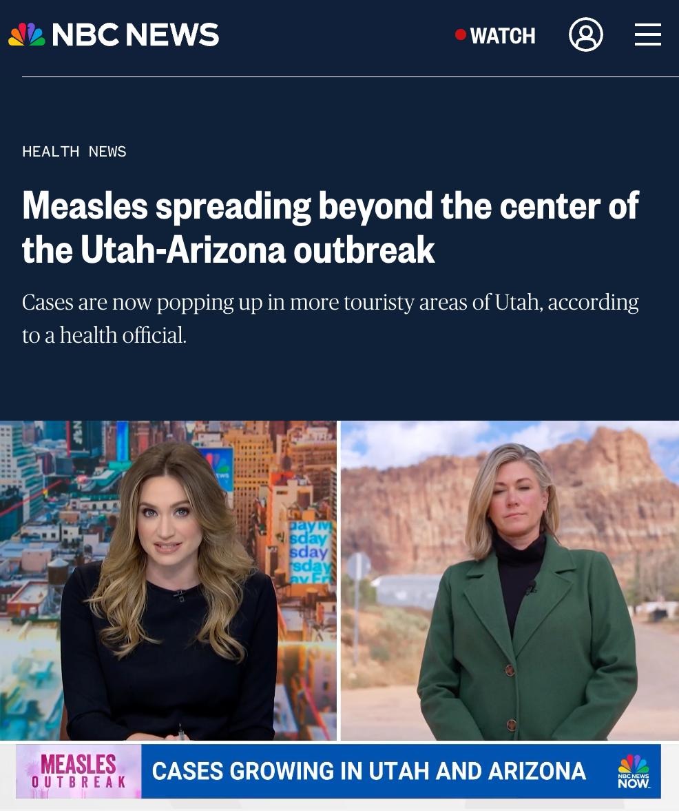 EdMarkey's tweet image. Measles was declared eliminated in the United States in 2000.
RFK Jr. must resign.