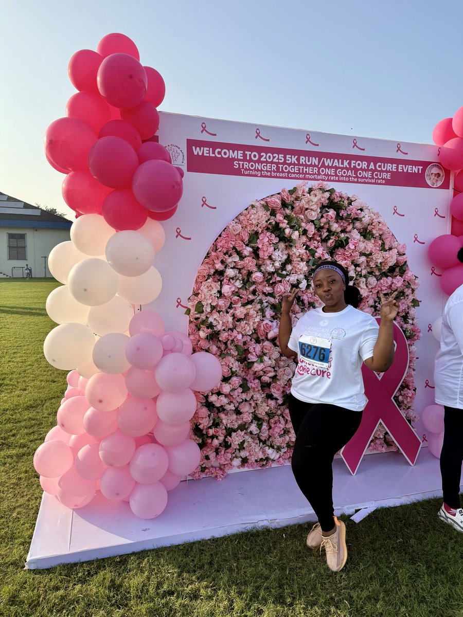 AfricanRegent's tweet image. On 25th October 2025, we joined thousands of corporate participants for the annual 5km Run for a Cure Africa!
@RFCAGhana 
Together, we #RunForHope #RunForACure 💜
#CSR #TeamSpirit #BreastCancerAwareness #RunForACureAfrica #CommunityImpact #TogetherWeCan #simplyafropolitan.