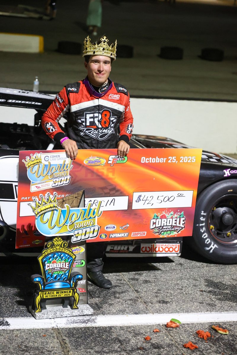 World Crown 300 winners! 

Thank you to everyone at <a href="/fr8_racing/">Fr8Racing</a> for the opportunity to drive fast cars