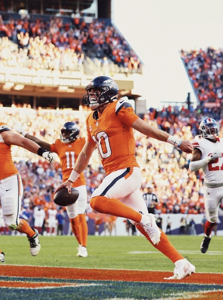 Bo Nix in his last 5 quarters

466 total yards
8 total TDs
77 points