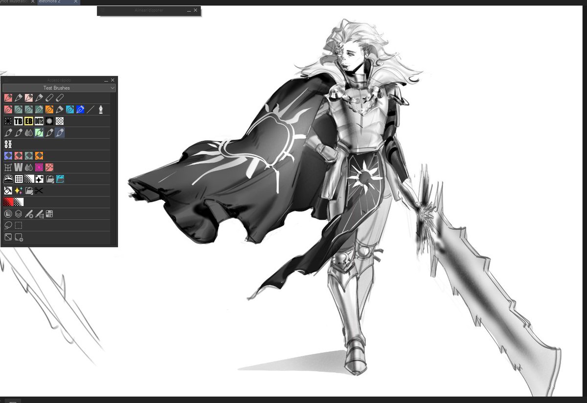 Trying to redesign an old oc ;w;