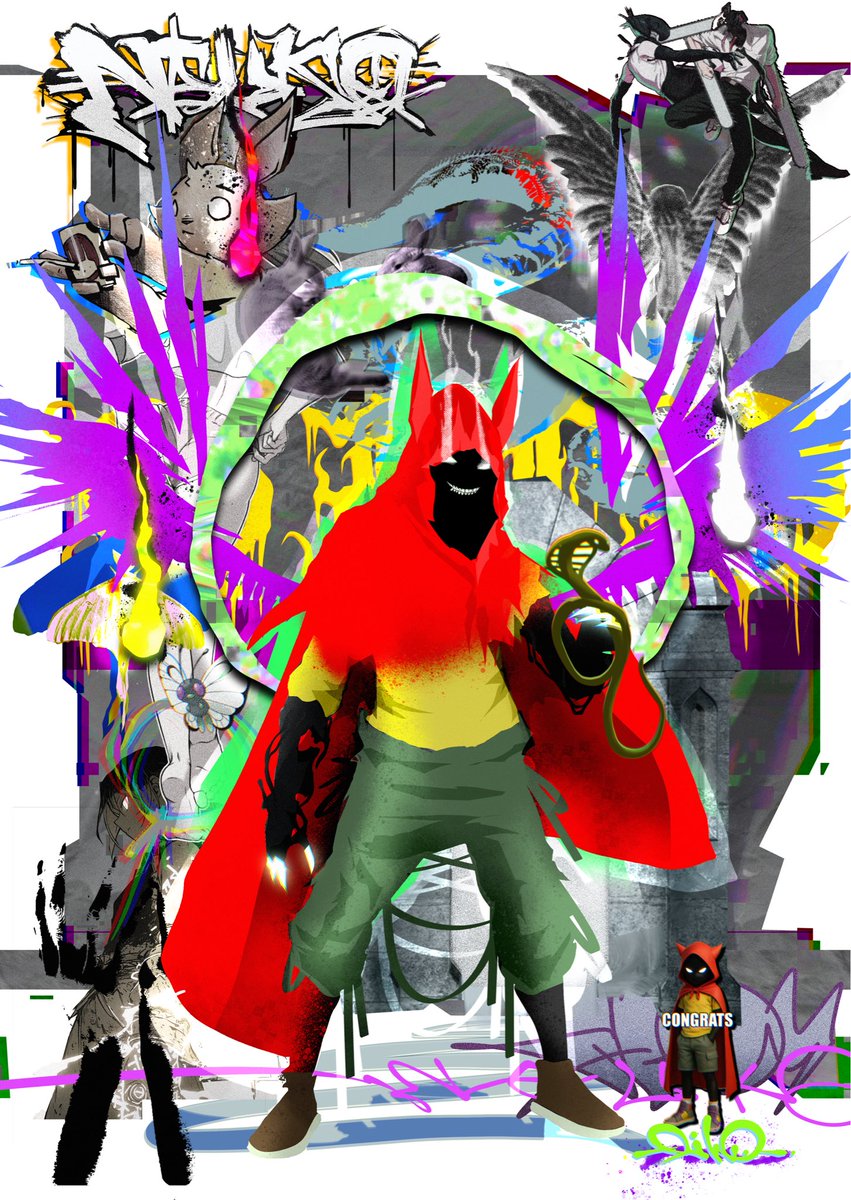 Been super inspired by the community and art being pumped out by the <a href="/neukoai/">NEUKO</a> gang. And thanks to <a href="/wetikos/">WETIKO⁉️</a>  I’m now a snake badge holder 🐍Had to whip up some sauce in the kitchen 💕✊💩