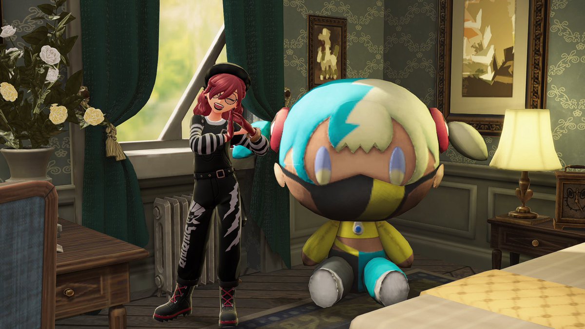 Well... I'm certainly on my way to 100% the game.

This giant Canari plush commemorates finding EVERY. SINGLE. COLOURFUL. SCREW. ( There's 100 of them. And 80 are used for the REGULAR plushies that give buffs. So 20 extra! )

...I'm TIRED 🤣