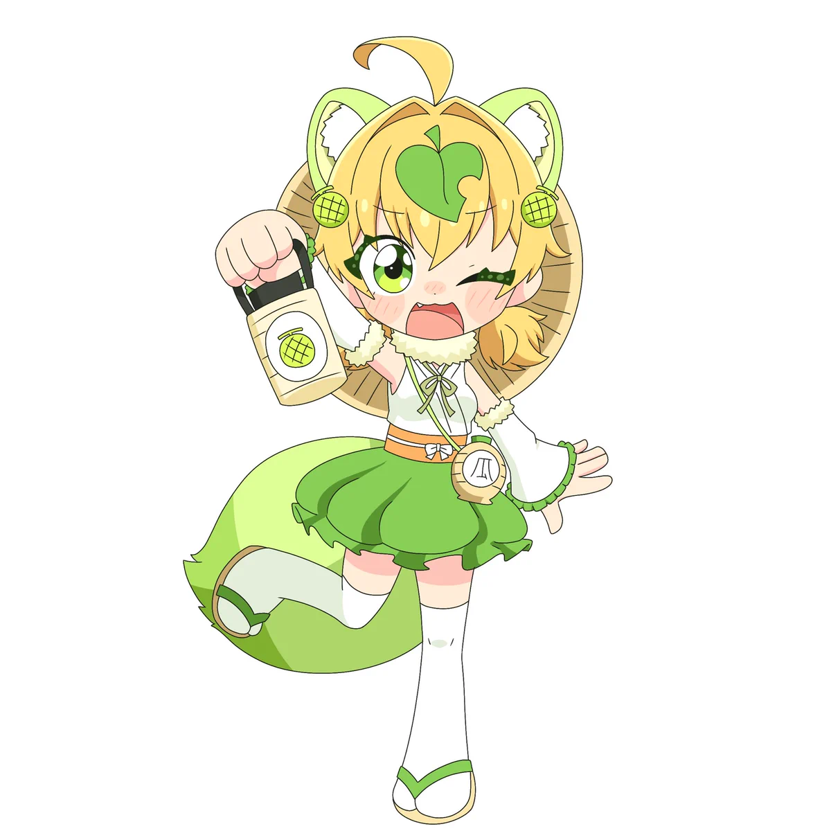 Mellonn-chan メロンちゃん🦝🍈 / 瓜田メロン on X: 
