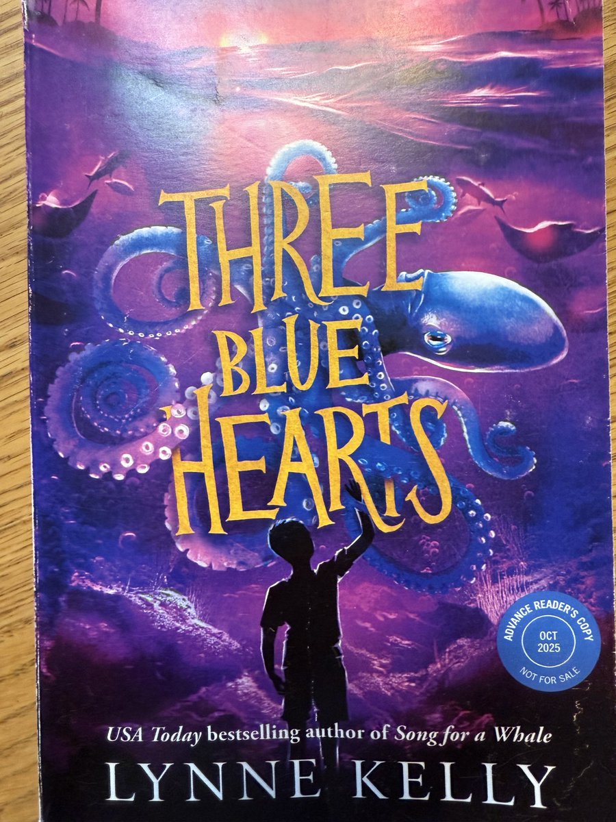 <a href="/kellyanne1905/">Kellyanne Burbage</a> #bookposse this beautiful book is headed your way. Although it’s fiction, I learned so much about the life of an octopus. The human characters stole a piece of my heart as well! <a href="/LynneKelly/">Lynne Kelly 🐘🐳🪿🐙</a> <a href="/DelacortePress/">Delacorte Press</a> <a href="/randomhousekids/">Random House Children's Books</a>