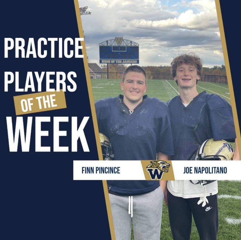 Great job at practice last week from Finn and Joseph! Good work boys!
