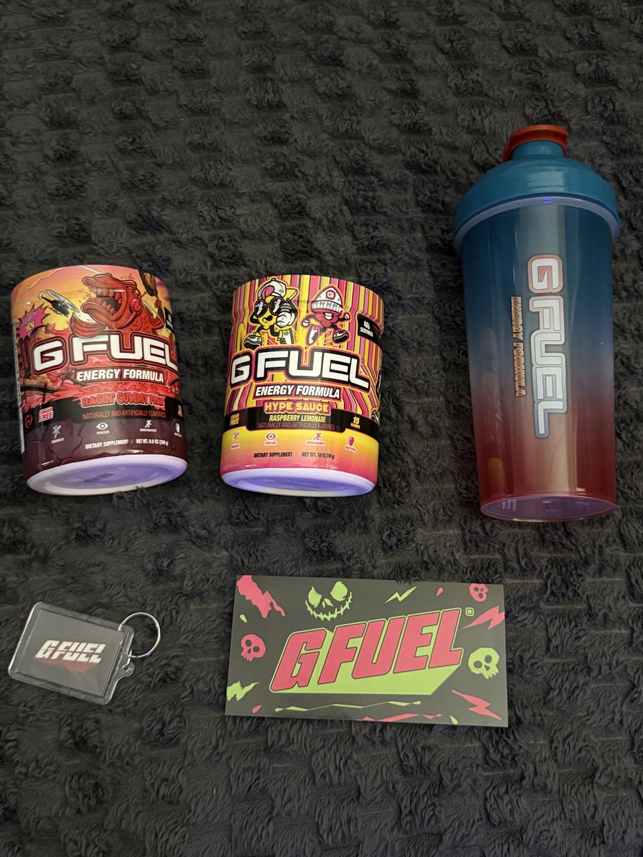 x2LIVID's tweet photo. Just got raging gummy and the hype sauce in the Halloween bogo sale using @Jev discount ur the 🐐 love ur vids https://t.co/fVv0xObNNk