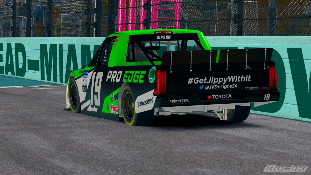 ProEdgeRacing1's tweet image. Let&apos;s get it! The @juicyspydr Truck series heads to Homestead for 90 laps to kick off the playoffs in the @EliteRacing_ League!