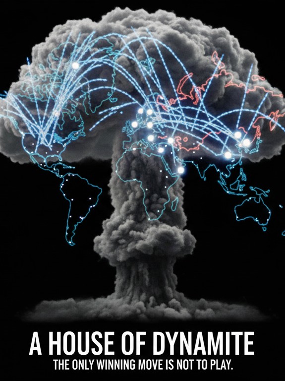 A HOUSE OF DYNAMITE is a soul-jarring reminder of how distant humanity’s #StarTrek future still lies—not technically, but morally. Roddenberry dreamed we’d outgrow the madness of “mutually assured destruction.” Yet here we are, still children playing with matches in a dynamite