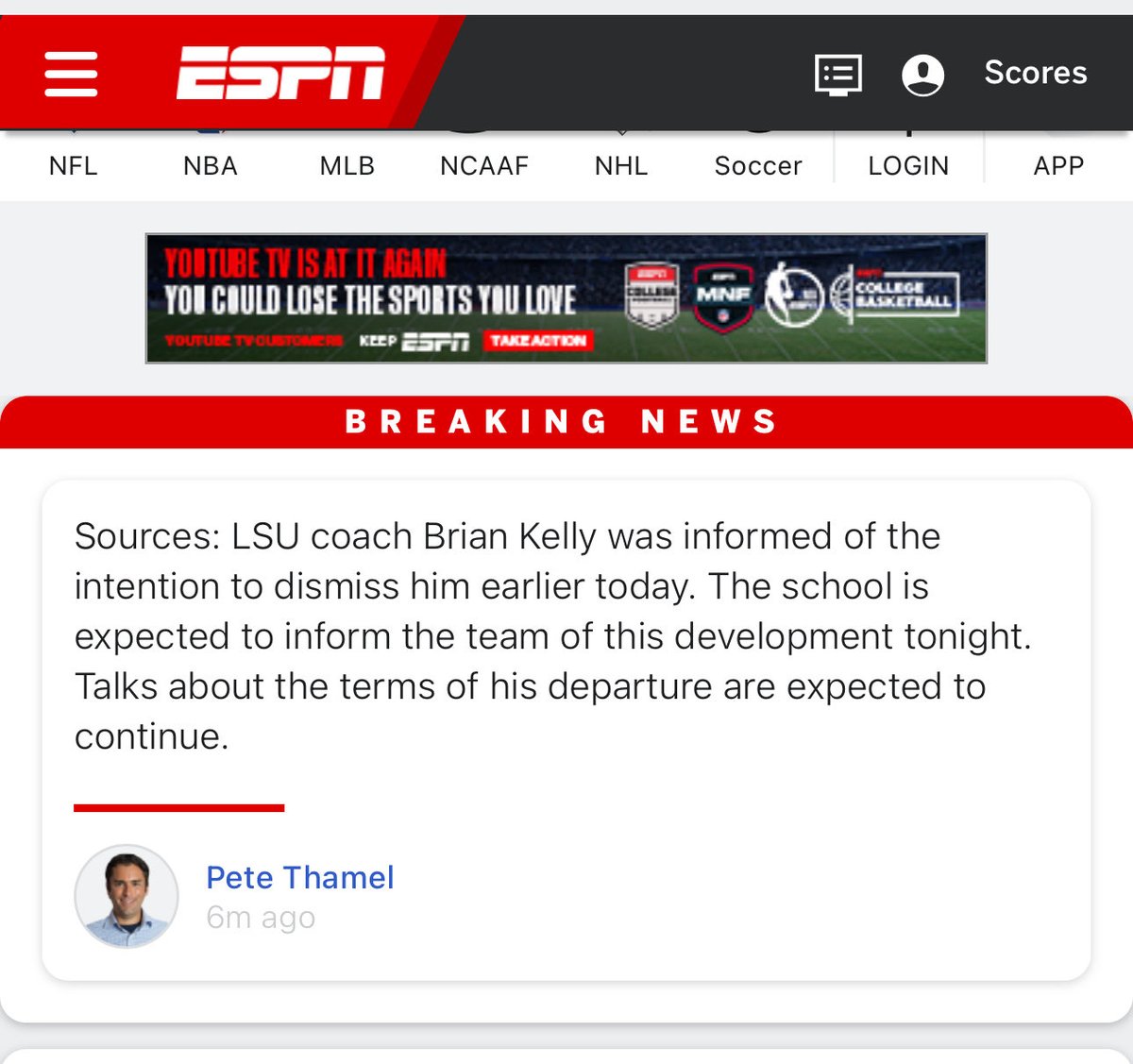 lb_412's tweet image. Kelly is out!