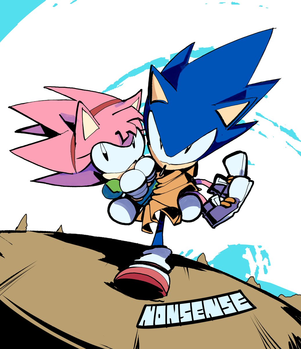 Day 26 First otp!

#cringetober2025 #Inktober2025 #SonicTheHedgehog