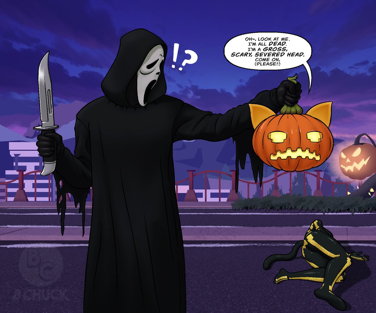 B_Chuck1's tweet photo. Ghostface kills Spice 🔪🎃
#Ghostface #Spice #Fortnite https://t.co/lnqVHe5Xqn