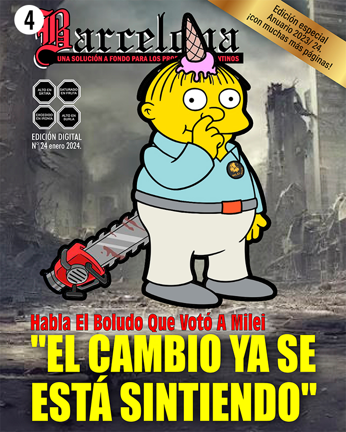 revisbarcelona's tweet image. Exclusivo | Habla El Boludo Que Votó A Milei