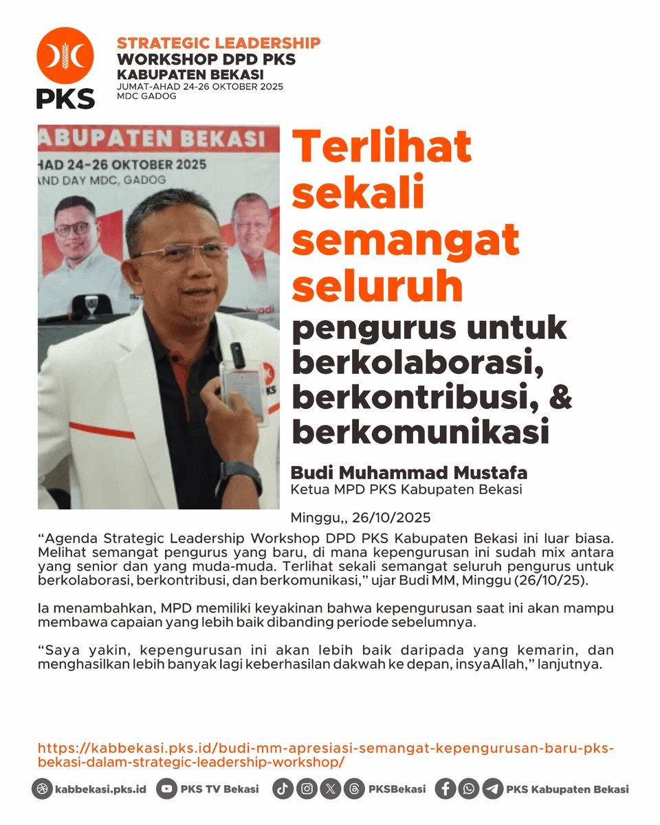 PKS Kabupaten Bekasi tweet media