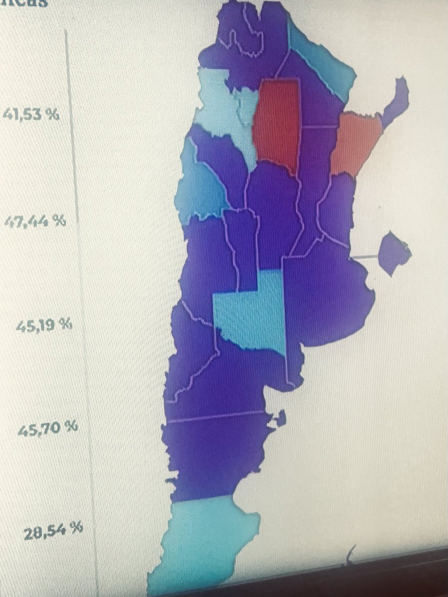 La polarización ocurrió; y así finalmente, lo pintaron bastante de violeta.

#elecciones2025