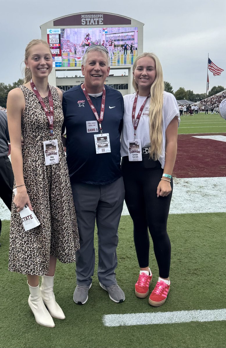 Top 2 2028’s in Mississippi, 6-0 G MEG MOORE &amp; 5-10 CARLYLE CARRUTH are members of our STARZ 16U NIKE EYBL squad &amp; were on Unofficial Visit on Saturday at <a href="/HailStateWBK/">Mississippi State Women's Basketball</a>!  Let’s Go <a href="/MegMoore0/">Meg Moore</a> &amp; <a href="/CarlyleCarruth/">Carlyle Carruth</a>! Go STARZ! ⭐️