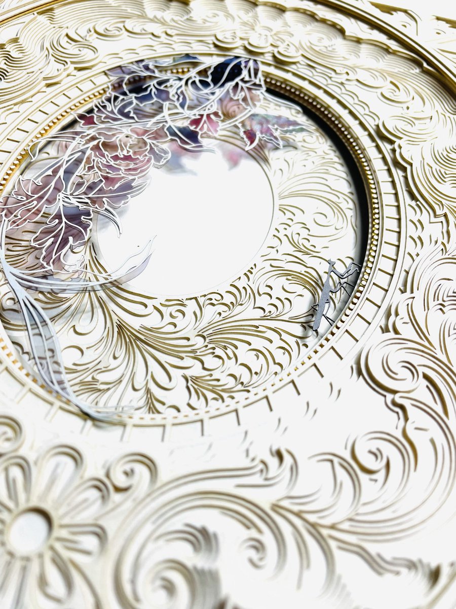 彫刻切り絵 輿石孝志 10月11.12.13原宿 on X