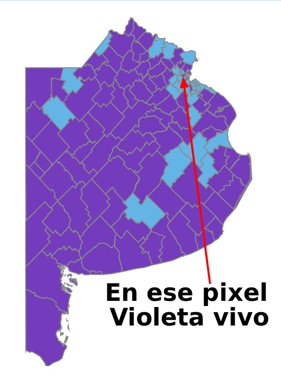 Vivo literalmente en el único pixel violeta de la zona