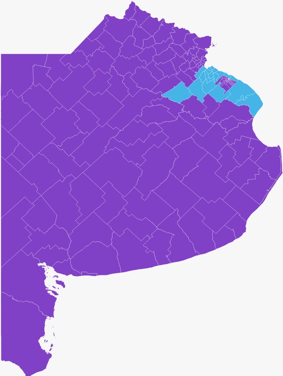 Me parece muy llamativo que en septiembre con la boleta común el kirchnerismo ganó en PBA, ahora con boleta única el resultado es MUY diferente. 

Transparencia entierra clientelismo 

#Elecciones2025