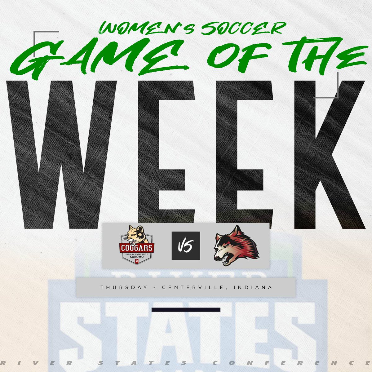 The <a href="/iueredwolves/">IU East Red Wolves</a> and <a href="/IUKAthletics/">IU Kokomo Athletics</a> will both play in the RSC Tournament, but both want more.

A key matchup in Centerville is the RSC Women's Soccer Match of the Week, with a winner increasing their odds at a bye, or at least a home match, in the RSC Tournament!