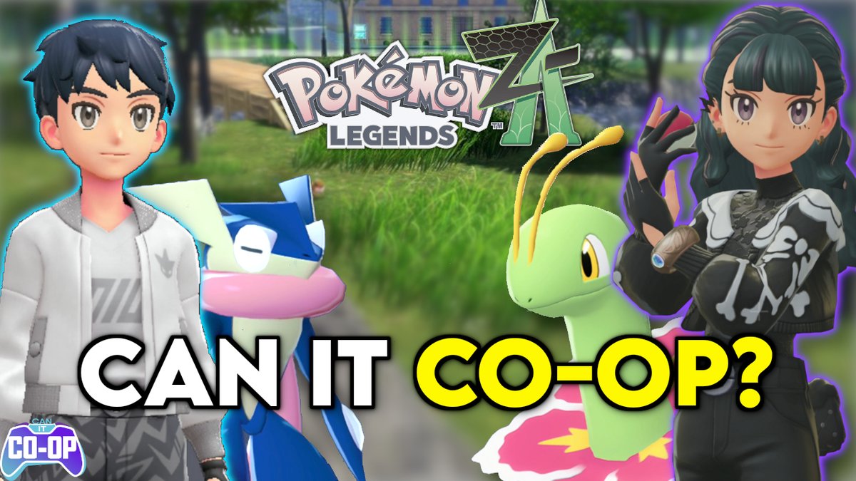 Can Pokemon Legends: Z-A co-op?!

Everything you need to know is right here in our latest video - check it out!

📺 youtube.com/watch?v=gMeCCU…

Reminder: we'll be including YOUR thoughts on the game in our monthly round-up! So make sure you've joined the chat in Discord!
