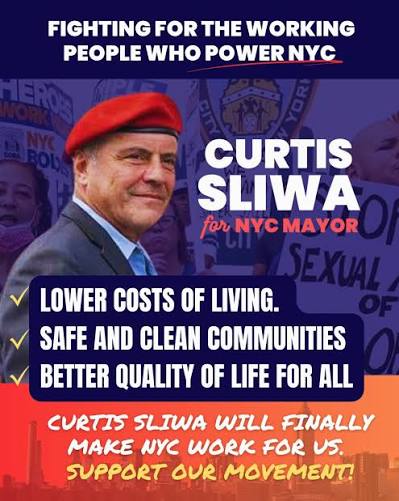IF YOU WANT REAL CHANGE AND A SAFE CITY VOTE FOR <a href="/CurtisSliwa/">Curtis Sliwa</a>